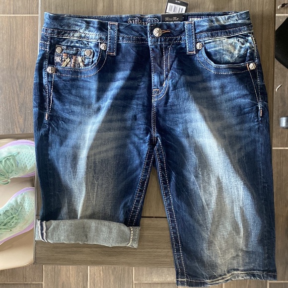 Miss Me Bermuda curvy shorts size W30 - Picture 7 of 11